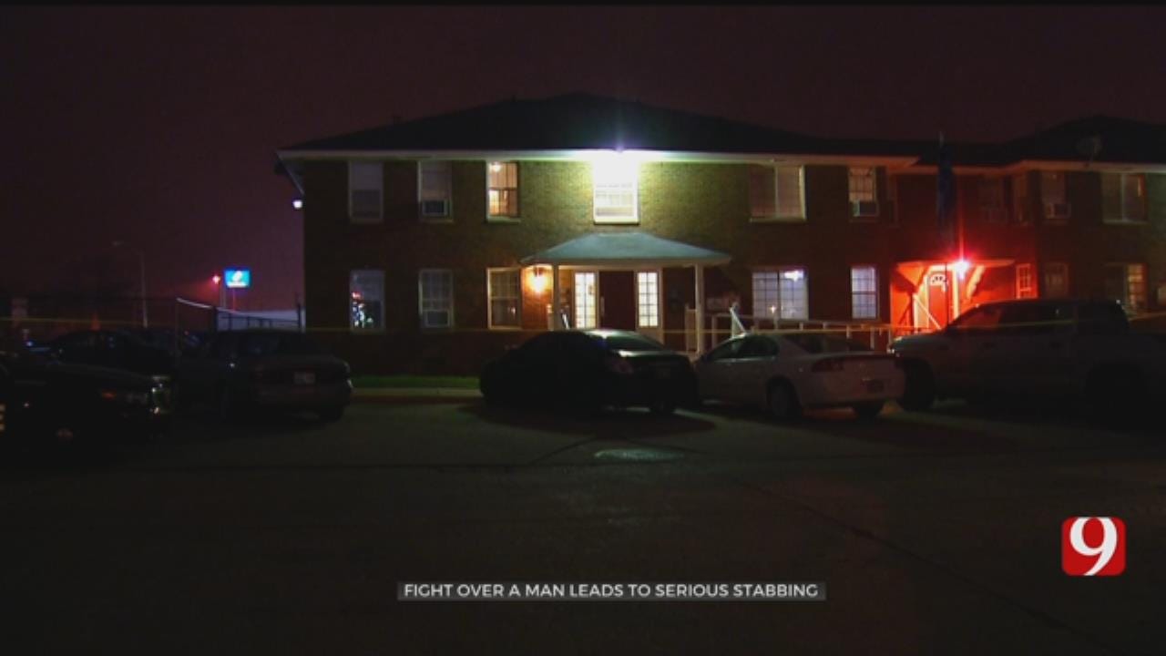 Fight Over Man Leads To Stabbing At NW OKC Apartment Complex