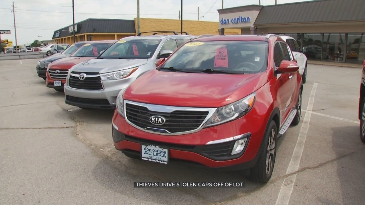 Thieves Steal From Tulsa Dealership