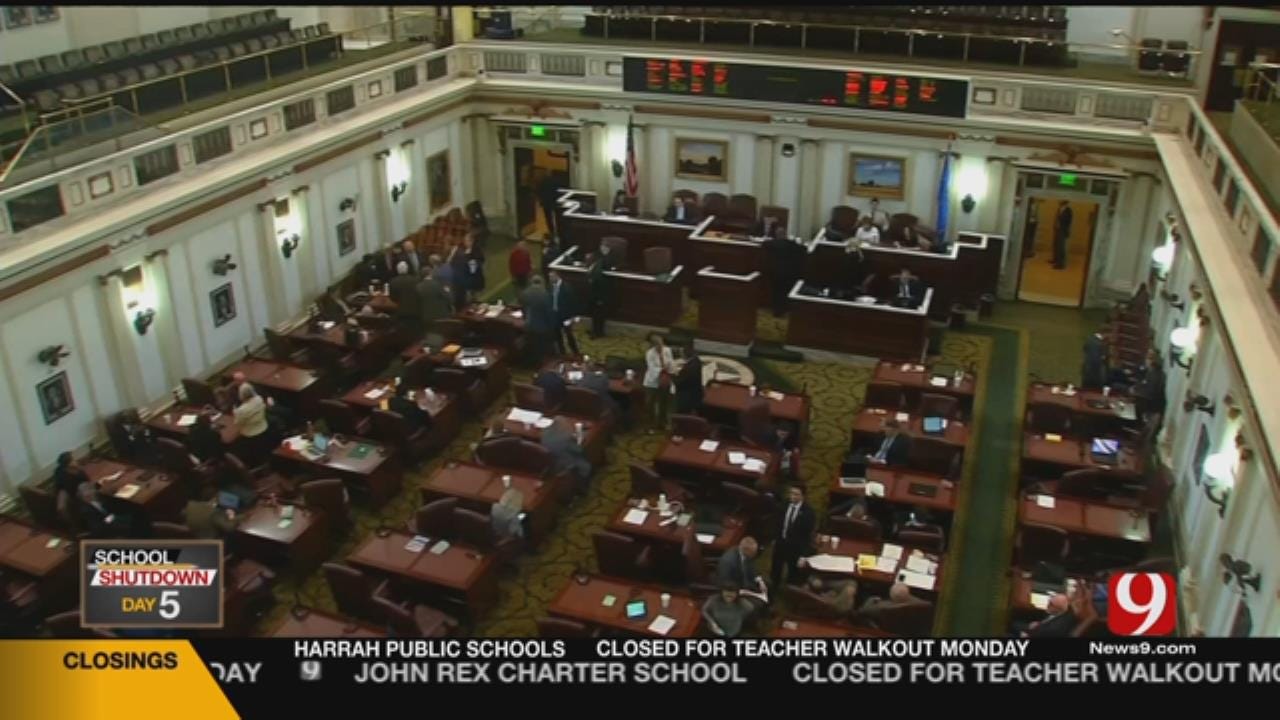 Senate Passes Funding Bills, Still No Impact On Teacher Walkout