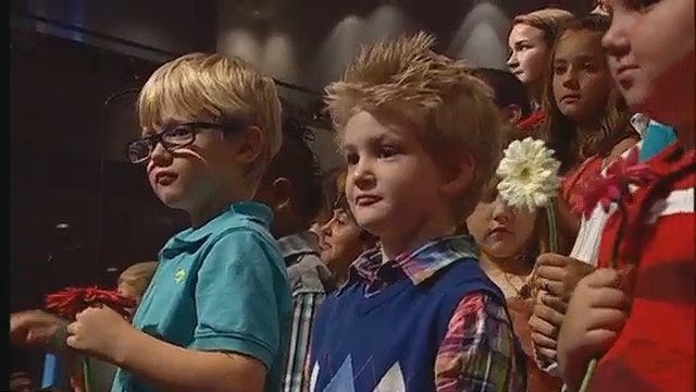WEB EXTRA: Teacher Recounts Tornado; Kids Sing 'Jesus Loves Me'