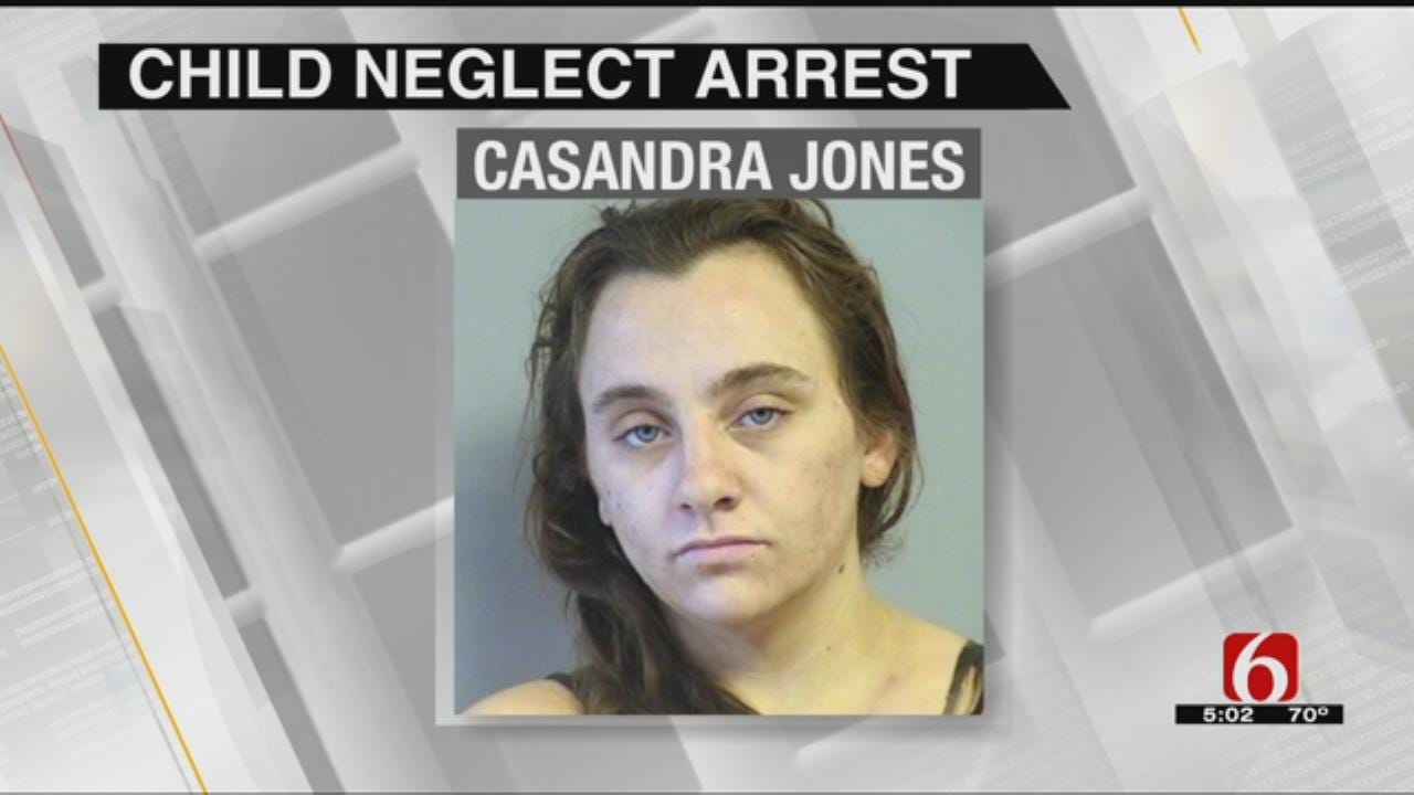 Toddler Found Wandering Naked; Tulsa Mom Arrested