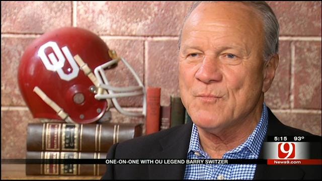 Legendary Sooner Football Coach Barry Switzer Talks With News 9