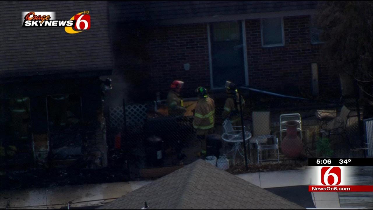 Six People Escape From Burning Tulsa Home