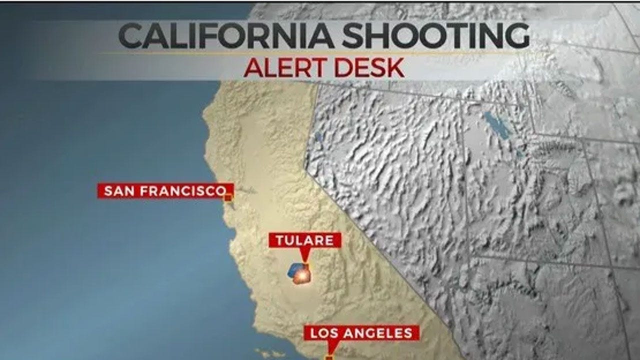 Tulare, California Police: 6 Shot, 1 Killed After Funeral