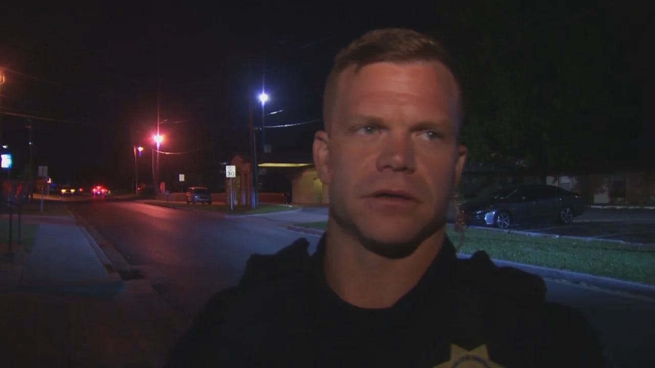 WEB EXTRA: Tulsa Police Sgt. David Brice Talks About Robbery
