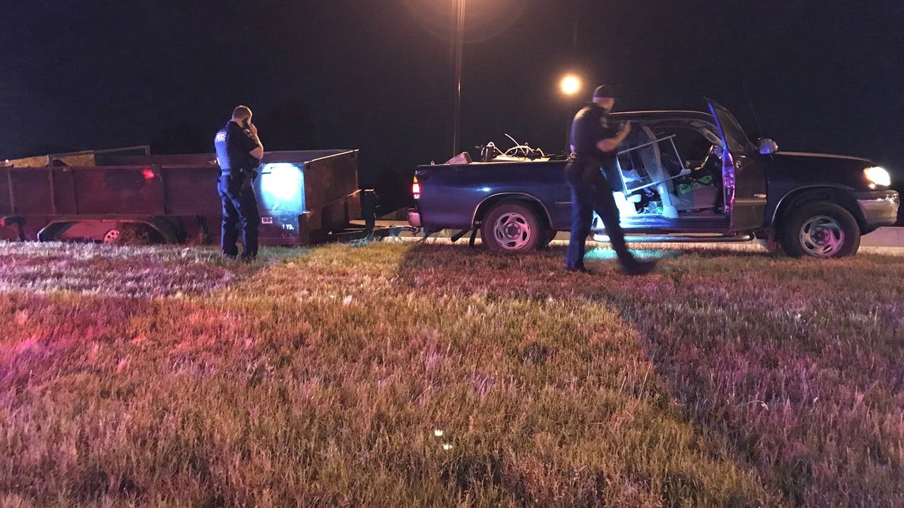 Tulsa Police Chase Ends Near I-44