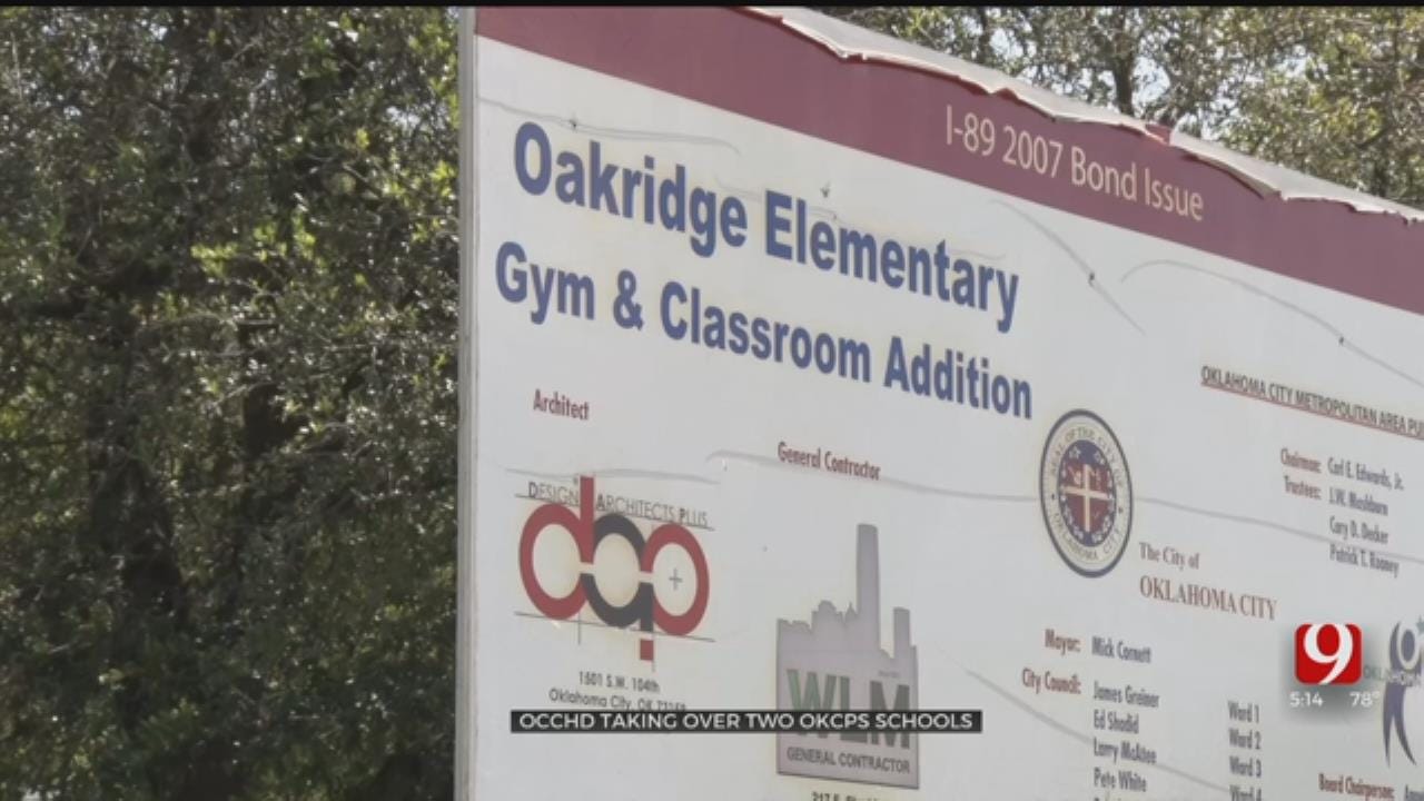 OKC-County Health Department Announces Plans To Take Over 2 OKCPS Schools