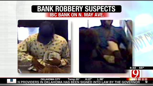 FBI Seeks Two Suspects In NW OKC Bank Robbery