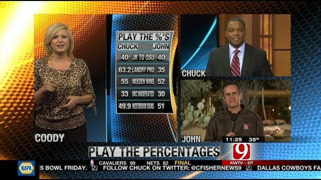 Play the Percentages: Jan. 1, 2012