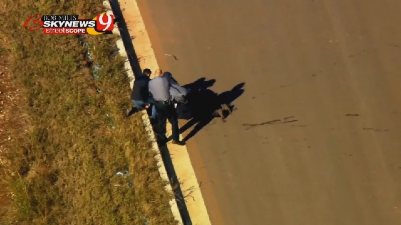WATCH: Bethany Pursuit Suspect Taken Down By Taser