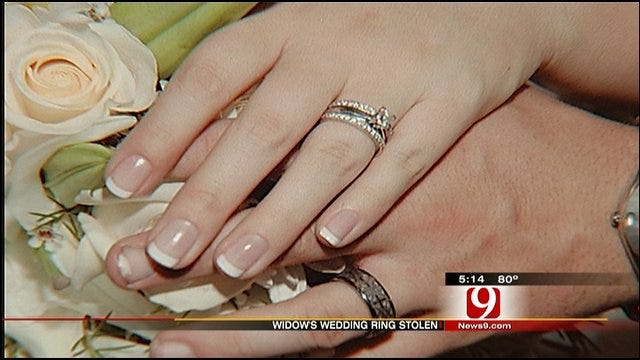 Oklahoma Widow Suffers Another Loss: Her Wedding Ring