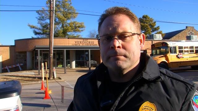 WEB EXTRA: Verdigris Assistant Police Chief Darrin Hester Talks About Lockdown