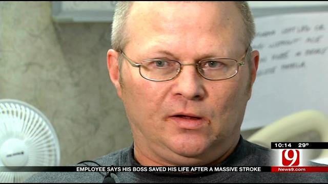 Employee Says Boss Saved His Life After Suffering A Stroke