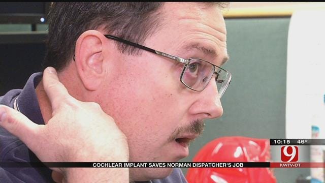 Cochlear Implant Saves Norman Dispatcher's Job