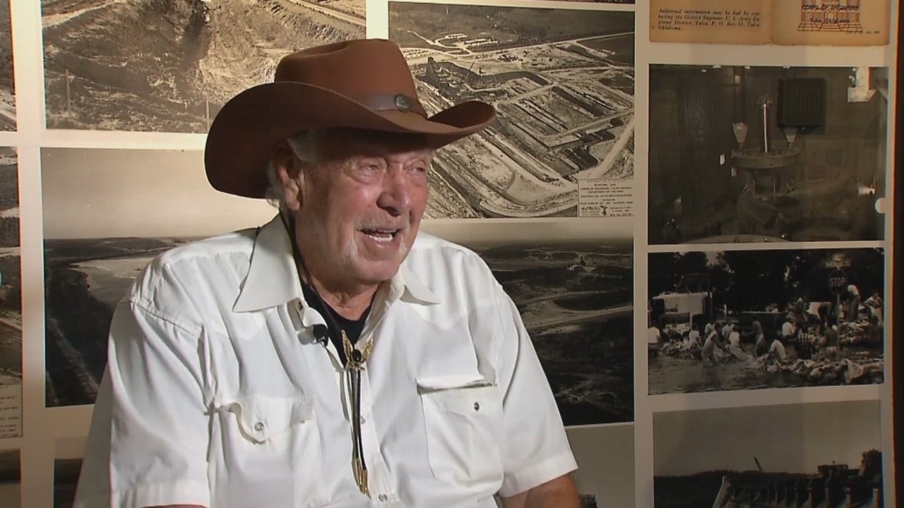 Oklahoma Man Reflects On Building Keystone Dam Decades Ago