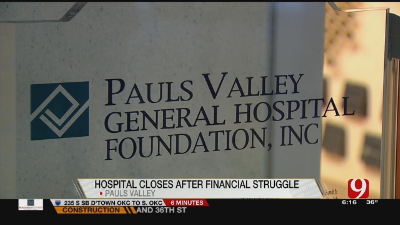 Employees Concerned After Pauls Valley Hospital Closes