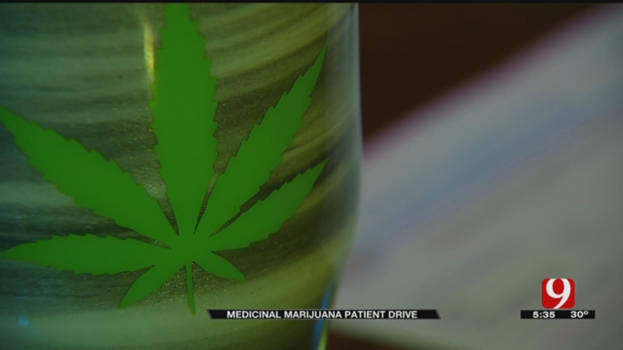 Oklahomans Line Up For Medial Marijuana Patient Drive
