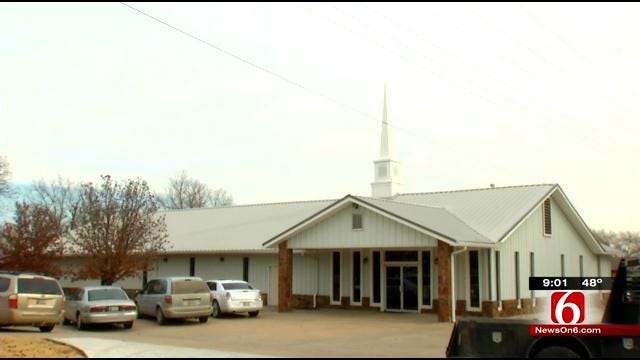 Wynona Church Meets For First Time After Building Was Torched