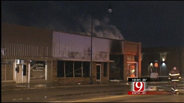 Large Fire Sparked In Sayre Mechanic Shop Burns Buildings, Antique Cars