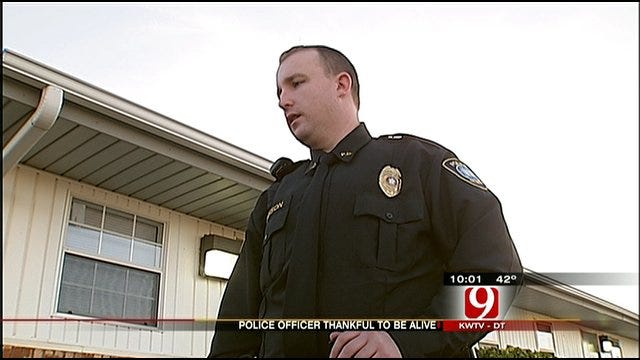 Valley Brook Officer Credits OKC Officers With Saving His Life