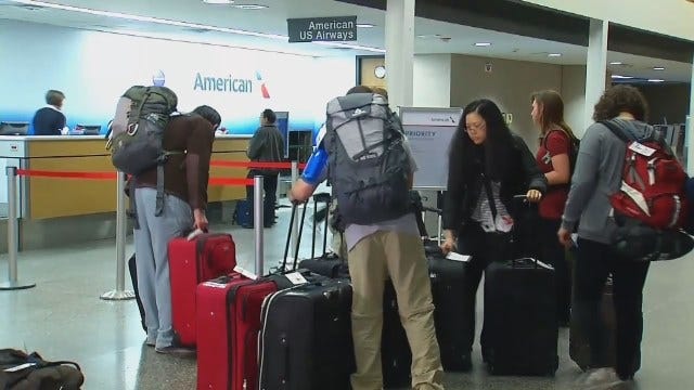 WEB EXTRA: Video Of Tulsa Medical Team Leaving For Nepal
