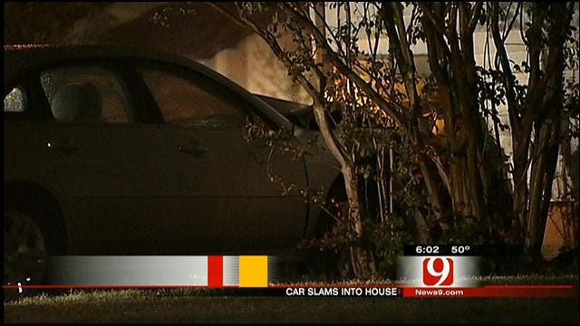 Police Seek Driver Who Crashed Car Into MWC House
