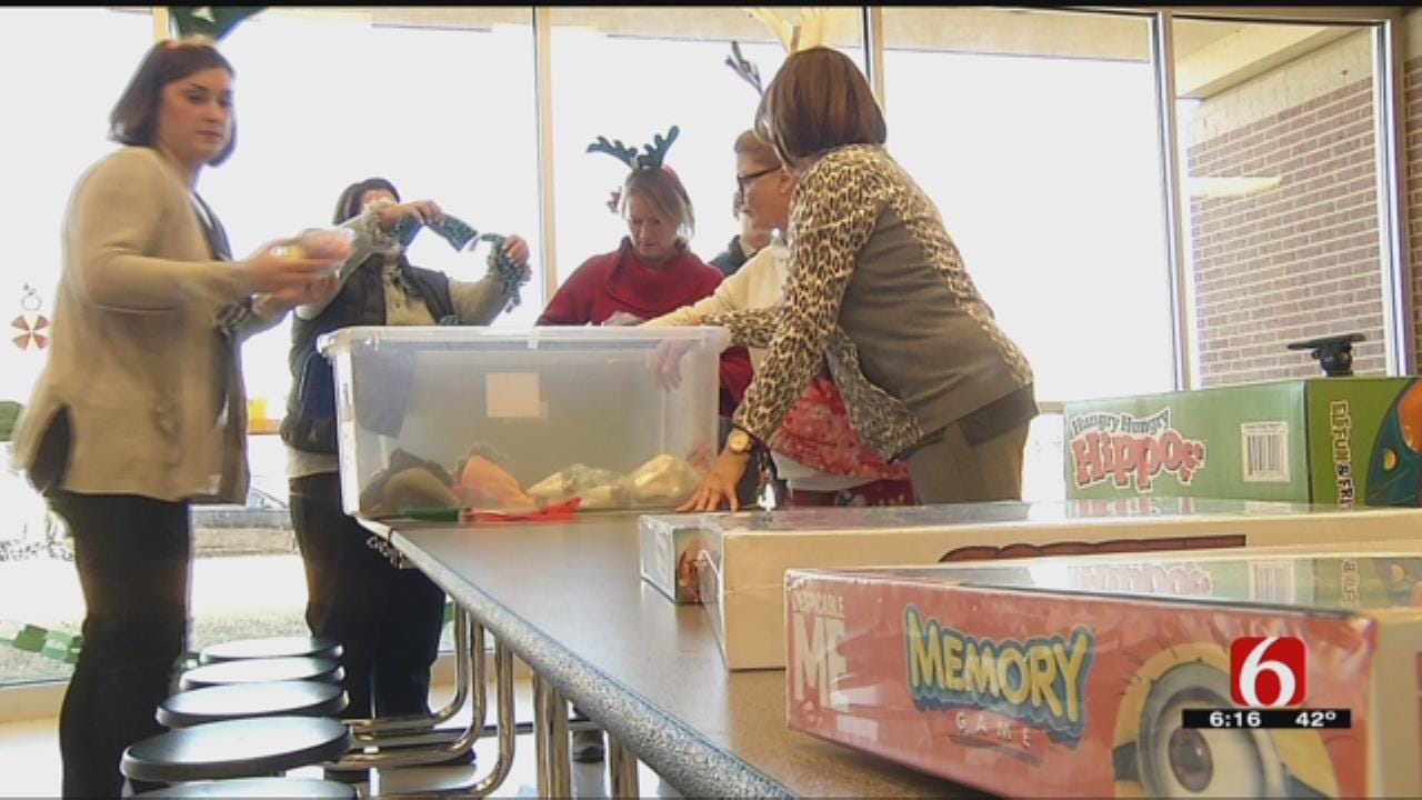 Tulsa Families Surprised With Meals, Toys