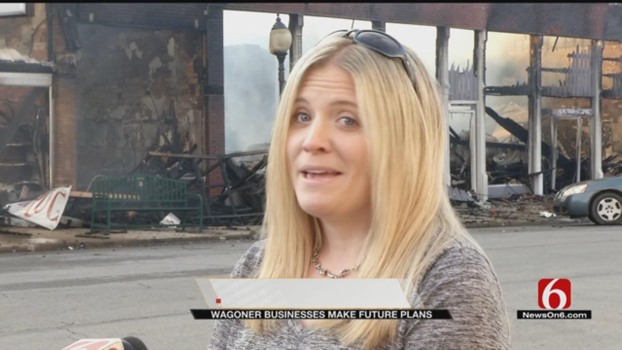 Wagoner Businesses Hope To Reopen Soon After Massive Fire