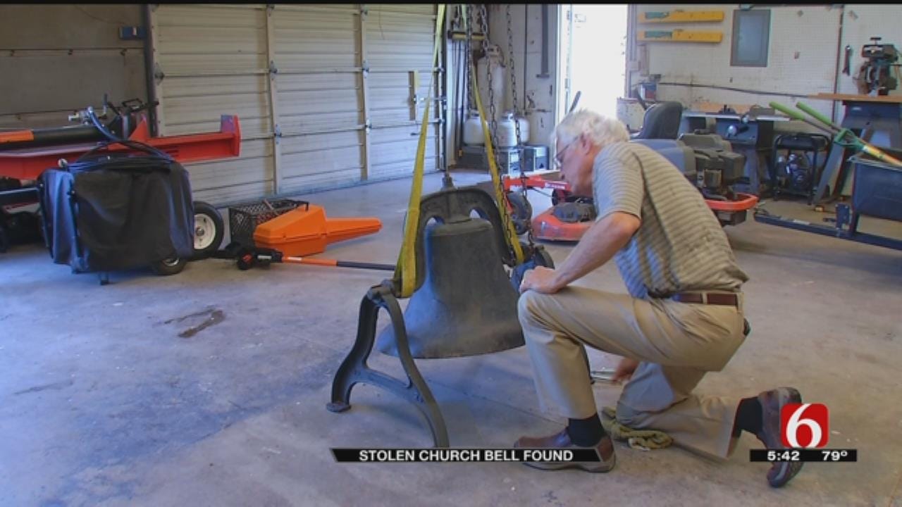 Small Green Country Church's Stolen Bell Found
