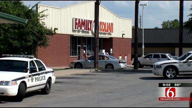 Armed Robber Takes Cash From Tulsa Family Dollar Store