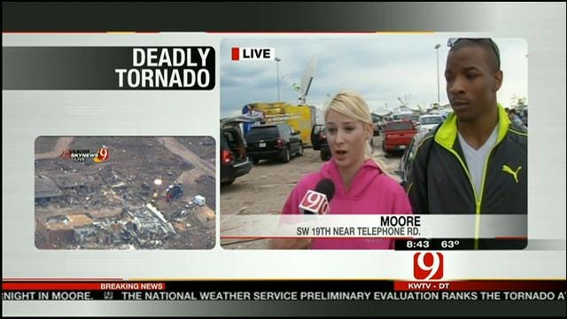 Survivors Took Shelter Under Bridge As Moore Tornado Roared Overhead