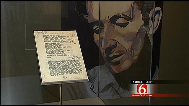 Tulsa Exhibit Honors Woody Guthrie At Gilcrease Museum