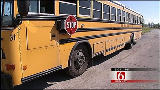 Senior Prank May Be Behind Bixby School Bus Vandalism