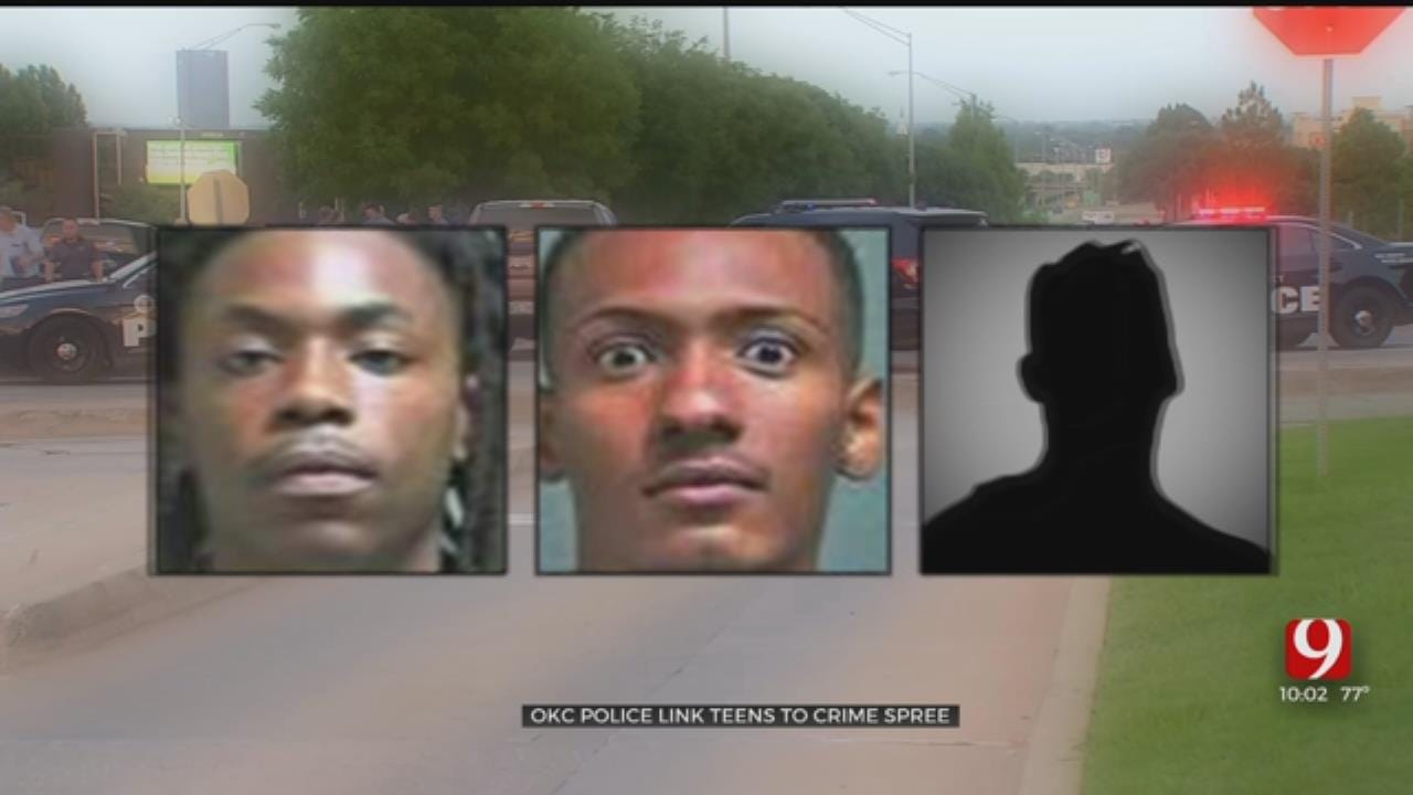 3 Teens Charged In OKC Crime Spree, Includes Bricktown Shooting