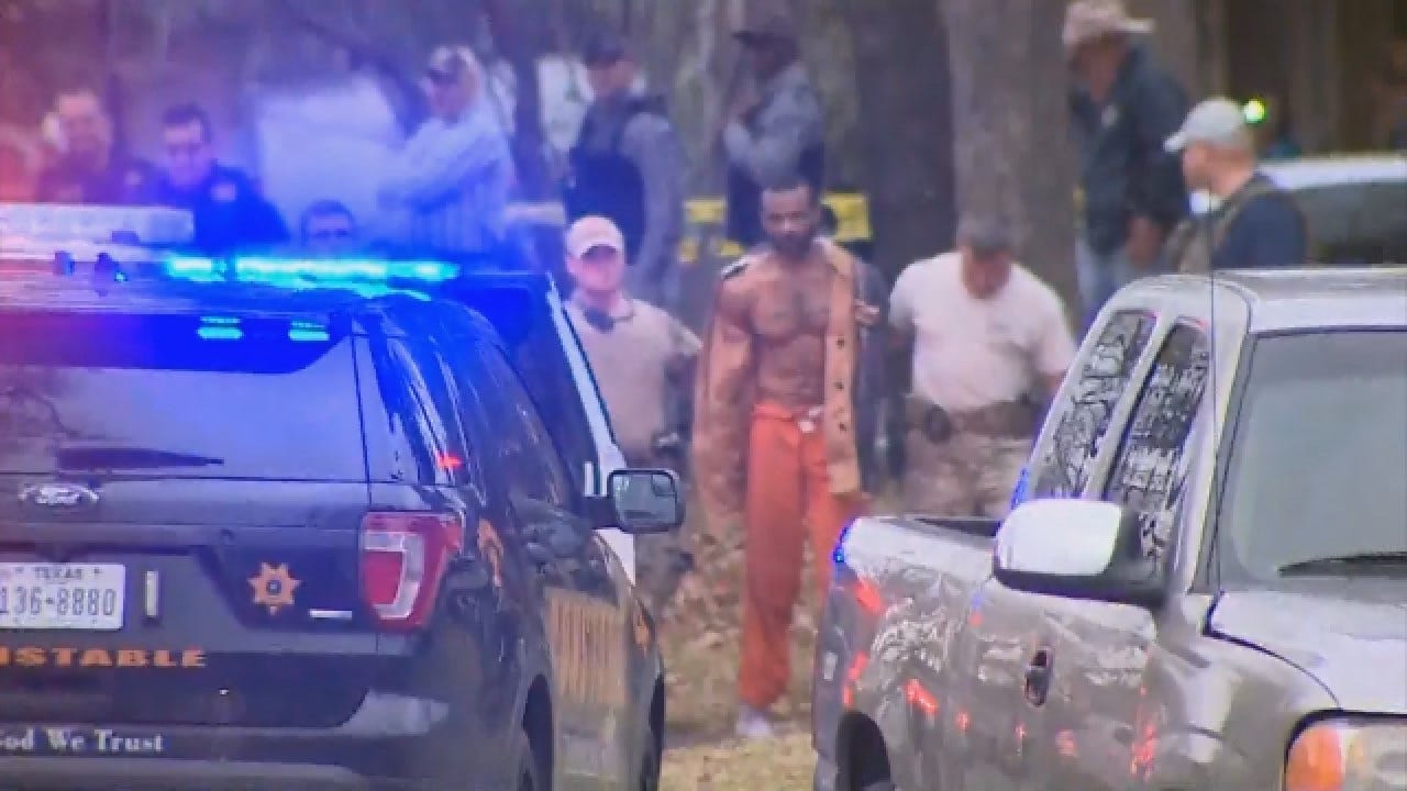 Texas Sheriff: 9 Hour Manhunt Ends With Escapee Back In Custody