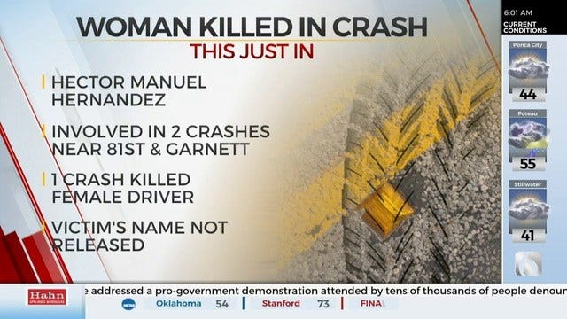 1 Dead After Broken Arrow Crash, Police Say