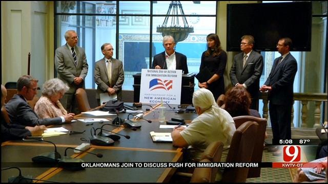 Oklahomans Join To Discuss Push For Immigration Reform