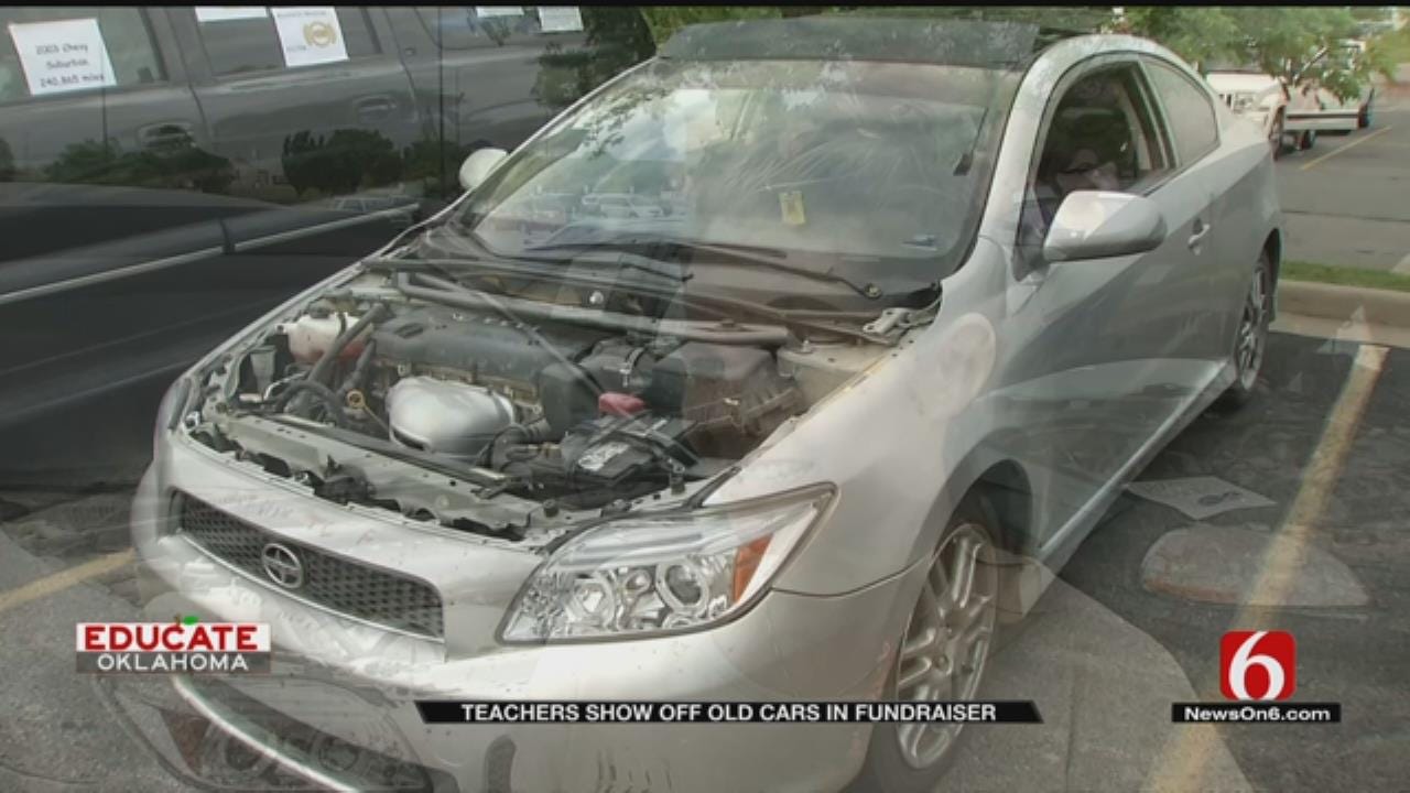 Teachers Hold Car Show Fundraiser In Tulsa