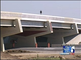 111th Street Bridge Over Highway 75 In Jenks Open