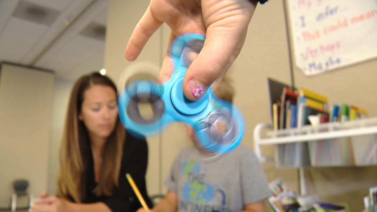 Tulsa Doctor: Fidget Spinners Could Be Choking Hazard For Young Children