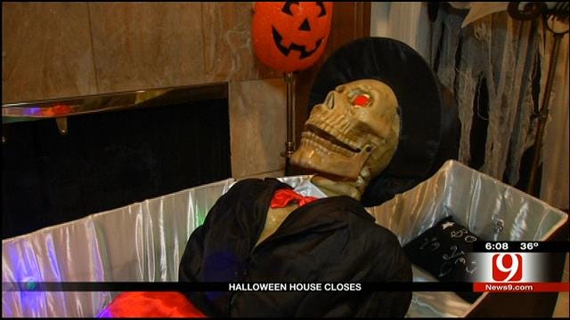 Edmond Halloween House Closes