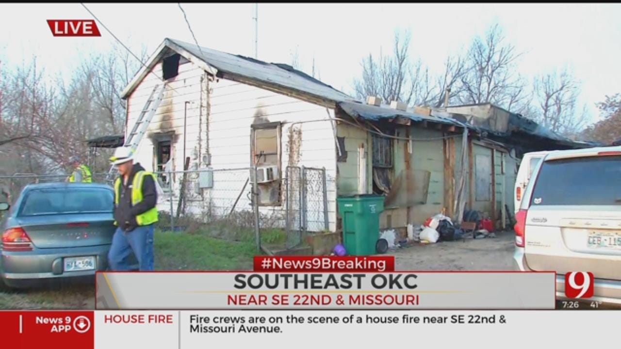 Multiple Injured In SE OKC House Fire