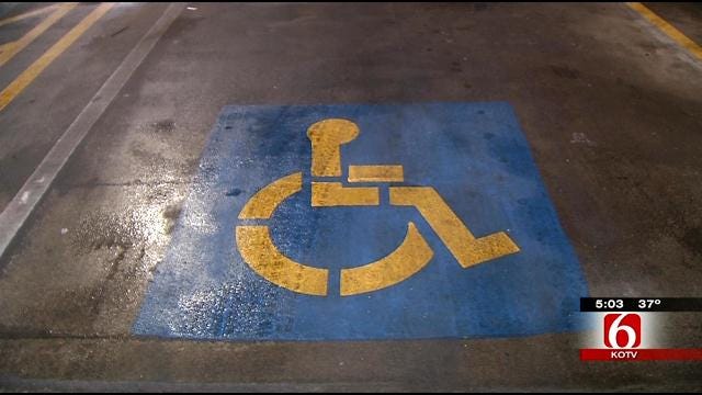 Tulsa City Council Mulls Tripling Handicapped-Parking Fines