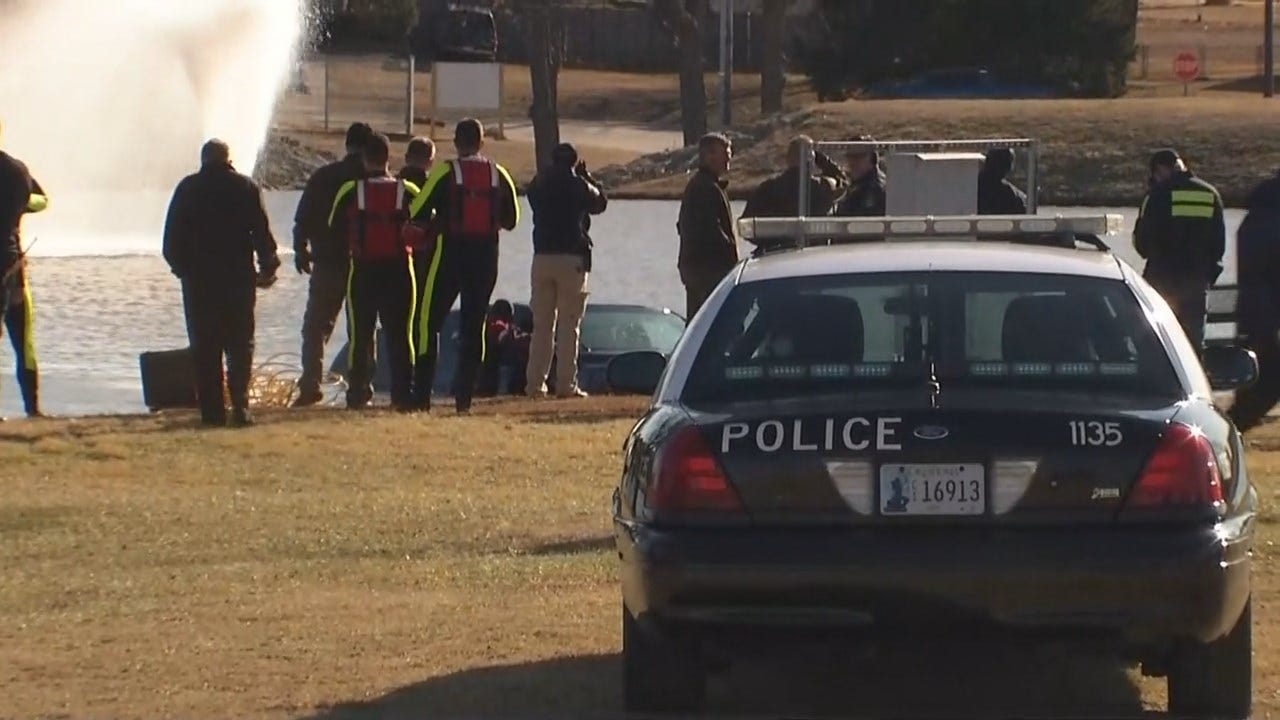 Woman Pulled From Broken Arrow Retention Pond Could Survive