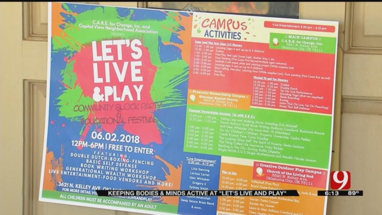 Keeping Bodies And Minds Active At Let’s Live And Play