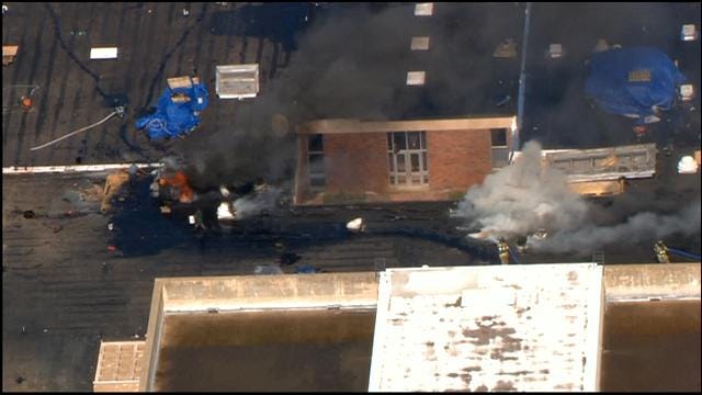 Crews Put Out Fire At Rogers Middle School In Spencer