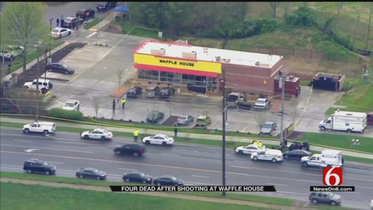 4 Dead, 4 Wounded In Shooting At A Tennessee Waffle House