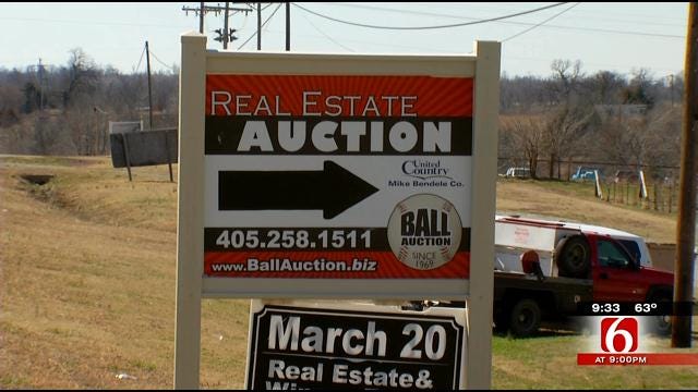 Drumright's Historic Winery Auctioned Off