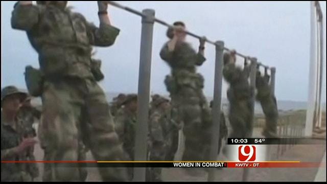 Female Soldiers In OKC React To Pentagon Decision On Women In Combat