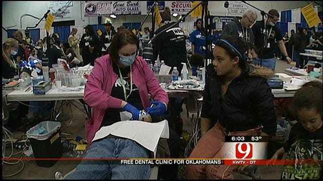 Hundreds Flock To Lawton For Free Dental Clinic
